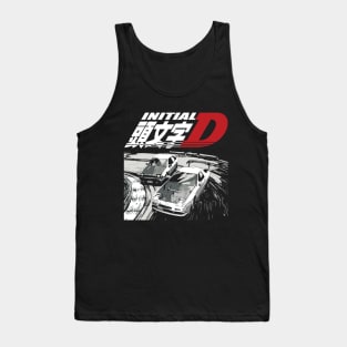 AE86 Corolla vs FC RX-7 Tandem Drifting Racing Tank Top